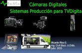Cámaras Digitales Ricardo Ríos O. Ing. Civil Elect. U.Chile. Julio 2015 Sistemas Producción para TVDigital.