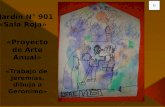 Jardín N° 901 «Sala Roja» «Proyecto de Arte Anual» «Trabajo de Jeremías, dibujó a Geronimo»