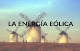 LA ENERGÍA EÓLICA. ÍNDICE - Definición de energía eólica - Historia - Los parques eólicos. - Funcionamiento de una central eólica. - Componentes de un.