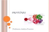 P ROTEÍNAS Profesora: Andrea Fuentes. Moléculas Inorgánicas Sales minerales Gases Agua Orgánicas Ácidos nucleicos Nucleotidos Lípidos Ac. grasos Proteínas.