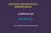 GESTION TECNOLOGICA EMPRESARIAL CAPITULO III MARCAS ING. ADOLFO MARCELO ASTOCONDOR.