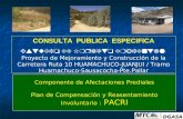 CONSULTA PUBLICA ESPECIFICA Estudio de Impacto Ambiental Proyecto de Mejoramiento y Construcción de la Carretera Ruta 10 HUAMACHUCO-JUANJUI / Tramo Huamachuco-Sausacocha-Pte.Pallar.