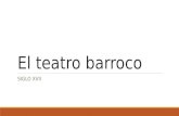 El teatro barroco SIGLO XVII. TIPOS DE TEATRO 1.El teatro religioso.  AUTOS SACRAMENTALES:  Piezas breves en un acto,  Presentaban a personajes abstractos.