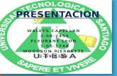 PRESENTACION WALVYS CAPELLAN 2-08-2455 2-08-2455 FLEURANT LEON 1-06-1748 1-06-1748 WOODSON PIERRETTE 2-09-0383.
