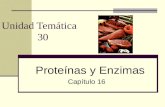 Unidad Temática 30 Proteínas y Enzimas Capítulo 16.