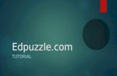 Edpuzzle.com TUTORIAL. Abrir una cuenta El tour.