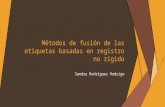 Métodos de fusión de las etiquetas basadas en registro no rígido Sandra Rodríguez Rodrigo.