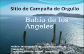 Bahía de los Ángeles Nallely Manriquez Bello Coordinadora de Campaña Christian Portillo Asesor Pesquero.