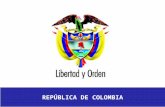 REPÚBLICA DE COLOMBIA. La OEA como escenario propicio para el diálogo político de cooperación internacional Gran representatividad (33 países miembros)