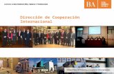 Dirección de Cooperación Internacional. Dirección de Cooperación Internacional Punto focal de la Cancillería Argentina en la Provincia Misión Promover.