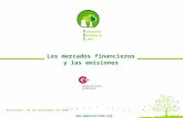 Los mercados financieros y las emisiones  Barcelona, 02 de diciembre de 2009.