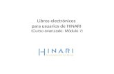 Libros electrónicos para usuarios de HINARI ( Curso avanzado: Módulo 7)