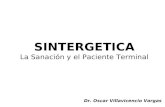 SINTERGETICA La Sanación y el Paciente Terminal Dr. Oscar Villavicencio Vargas.