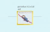 La productividad es la relación entre la cantidad de productos obtenida por un sistema productivo y los recursos utilizados para obtener dicha producción.