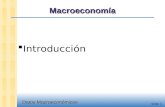 Datos Macroeconómicos slide 0 Macroeconomía  Introducción.