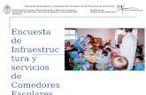 Encuesta de Infraestructura y servicios de Comedores Escolares Encuesta alimentaria y nutricional de escolares de la Provincia de Corrientes Ministerios.