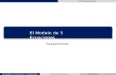 Ali Cárdenas M Macroeconomía III El Modelo de 3 Ecuaciones Fundamentos Enero 2015El Modelo de 3 Ecuciones- Fundamentos1.