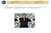 ¿Quién quiere ser millonario? 100 pesos 100—250—500—1.000—2.500—5.000—10.000—25.000—100.000-250.000—500.000—1.000.000.