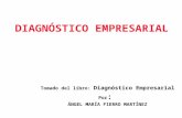 DIAGNÓSTICO EMPRESARIAL Tomado del libro: Diagnóstico Empresarial Por : ÁNGEL MARÍA FIERRO MARTÍNEZ.