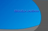 ANTECEDENTES DE LA ESCUELA DE LAUSANA  La Escuela de Lausana estuvo conformada por los economistas neoclásicos que siguieron los trabajos de Léon Walras.