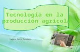 Laura Díaz Aguirre. Que es la agricultura? la agricultura es el término que agrupa a todas las actividades que los hombres realizan sobre la naturaleza.