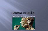 Q.F.B. Aide Quevedo. Estudio de la historia, el origen, las propiedades físicas y químicas, las asociaciones de los fármacos, los efectos bioquímicos.