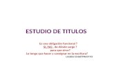 ESTUDIO DE TITULOS