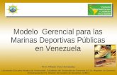 Modelo  Gerencial para las Marinas Deportivas Públicas en Venezuela