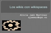 Los wikis con  wikispaces