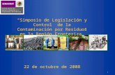 “Simposio de Legislación y Control  de la Contaminación por Residuos en la Región Fronteriza”