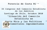 Ponencia de Costa Rica XX Congreso del Comercio Detallista de las Américas