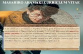 MASAHIRO ARAMAKI CURRICLUM VITAE