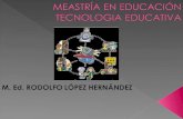 MEASTRÍA EN EDUCACIÓN TECNOLOGIA EDUCATIVA