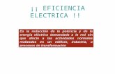 ¡¡ EFICIENCIA ELECTRICA !!