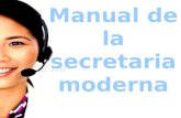 Manual de la secretaria moderna