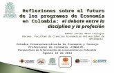 Ctedra Interuniversitaria de Econom­a y Consejo Profesional de Econom­a â€“CONALPE