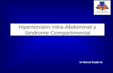 Hipertensión Intra-Abdominal y Sindrome Compartimental