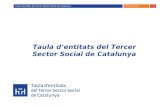Taula d’entitats del Tercer Sector Social de Catalunya