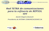 Red TETRA  de comunicaciones para la refinería de REPSOL YPF David Chapiro Deutsch