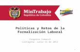 Políticas y Retos de la Formalización Laboral