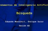 Búsqueda Eduardo Morales/L. Enrique  Sucar Sesión 02