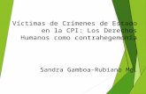 Víctimas de Crímenes de Estado en la  CPI:  Los Derechos Humanos  como  contrahegemonía