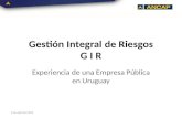 Gestión Integral de Riesgos G I R