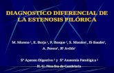 DIAGNOSTICO DIFERENCIAL DE LA ESTENOSIS PILÓRICA