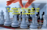 EL MANEJO EFICAZ DE LAS EMOCIONES EN TIEMPO DE CRISIS ECONOMICA