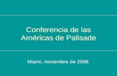 Conferencia de las Américas de Palisade