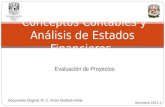 Conceptos Contables y Análisis de Estados Financieros.