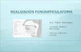 Realización  fonoarticulatoria