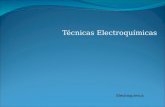 T©cnicas Electroqu­micas