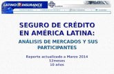 SEGURO  DE CRÉDITO EN AMÉRICA LATINA: ANÁLISIS DE MERCADOS Y SUS  PARTICIPANTES